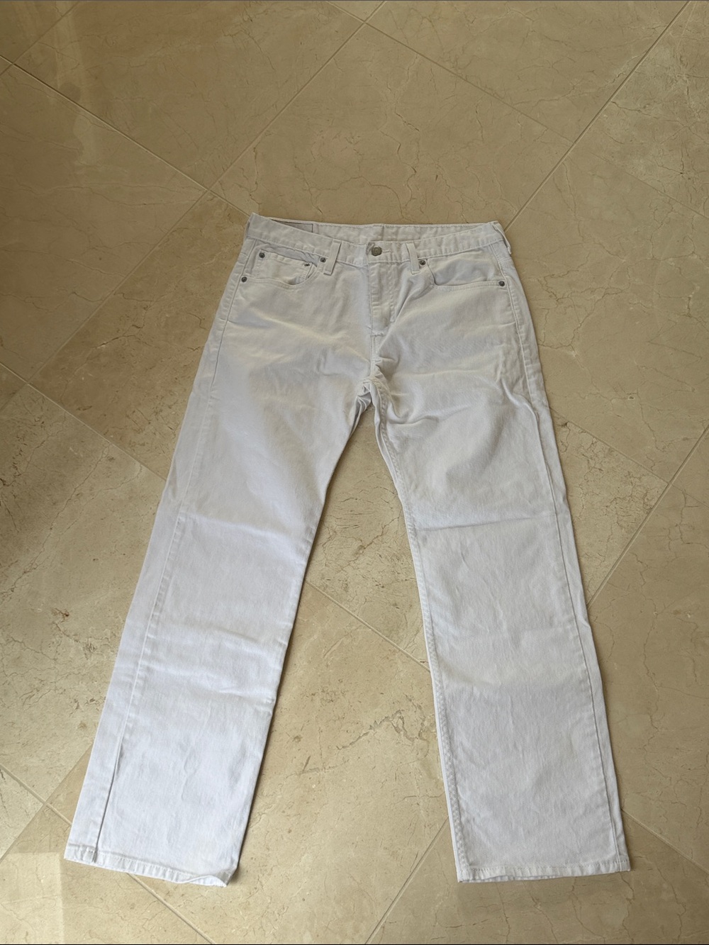 Levi's 569 Straight Leg Jeans White Waist 32 Length 32